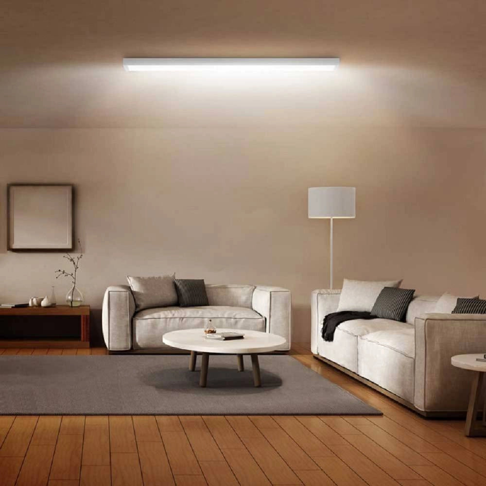 Trade Shop - Plafoniera Soffitto 120x30cm Pannello Led 40w 3 Colorazioni Di Luce Lp120-40w-3c -
