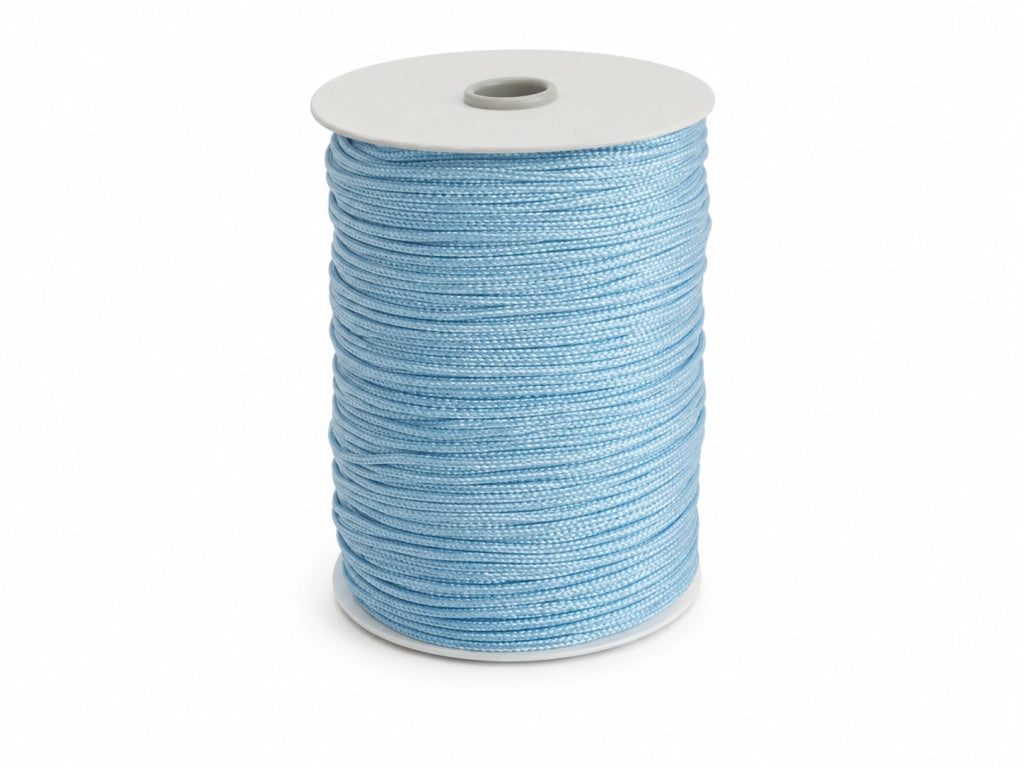 CORDINO PER TENDE E VENEZIANE- - ø mm.3x300mt. - celeste - 1 rotolo