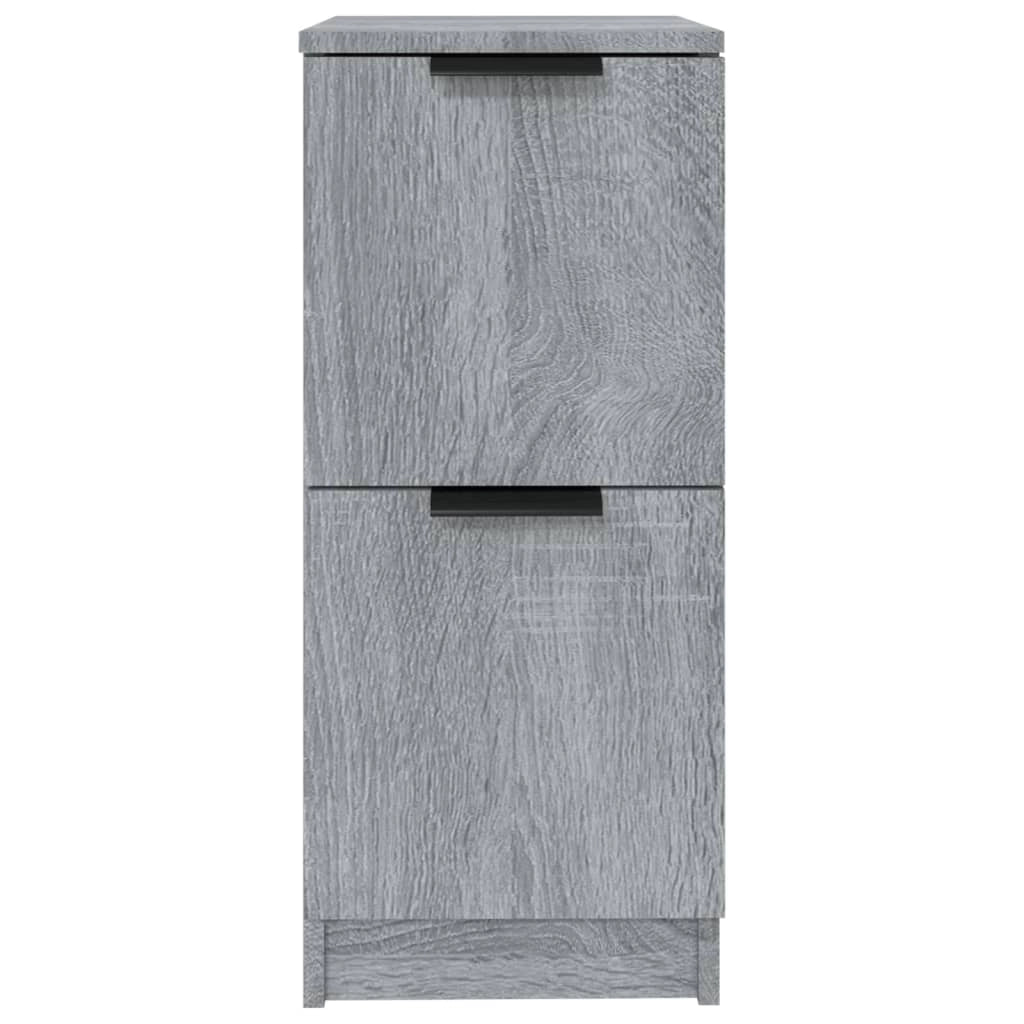 Buffet credenza cassettiera armadio mobile contenitore organizer per cucina soggiorno salotti set di 2 Sonoma 30 x 30 x 70 cm in legno ingegnerizzato grigio 02_0036943