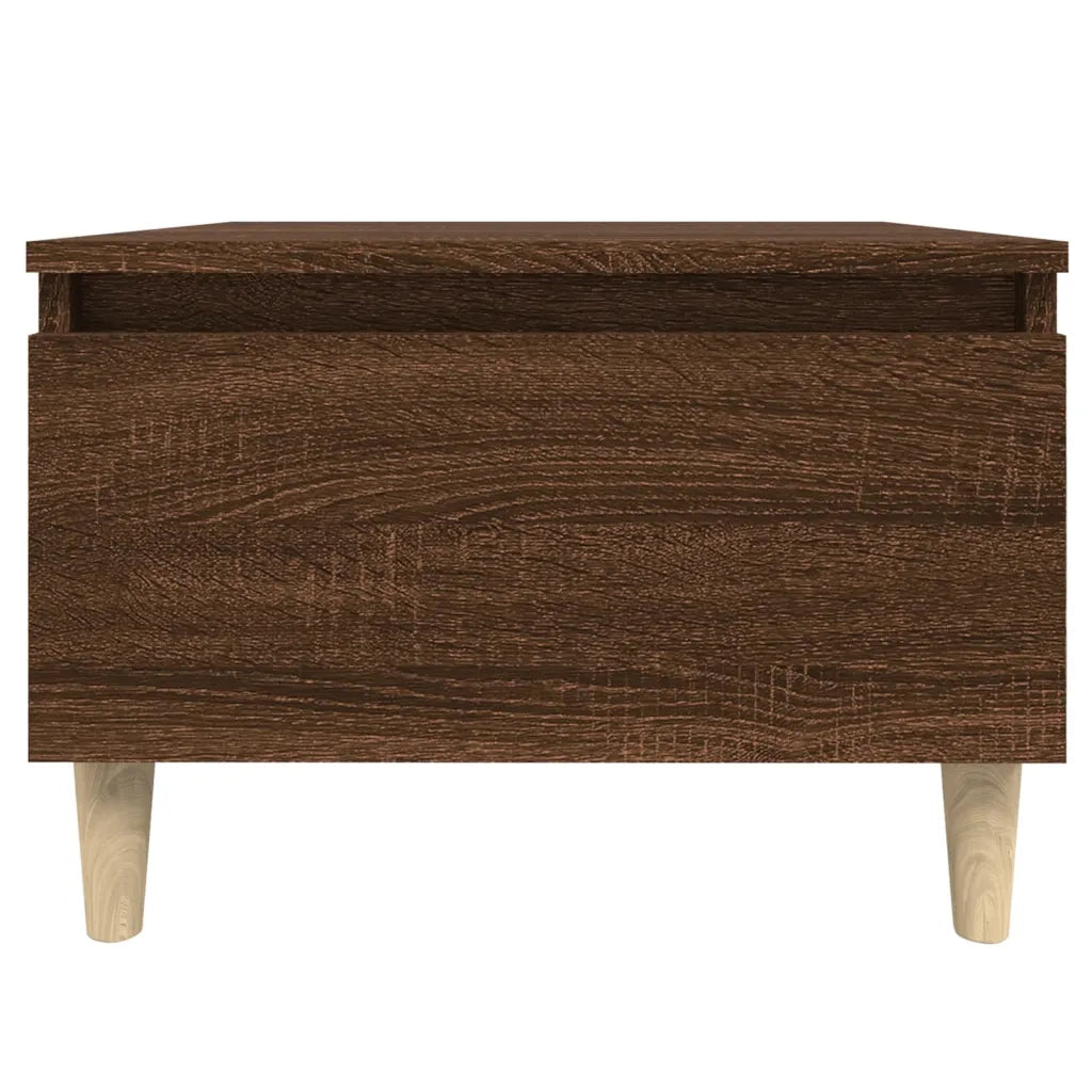 Tavolino da salotto | Tavolino da caff¨¨ | Tavolino da Soggiorno Rovere Marrone 50x46x35cm Legno Multistrato