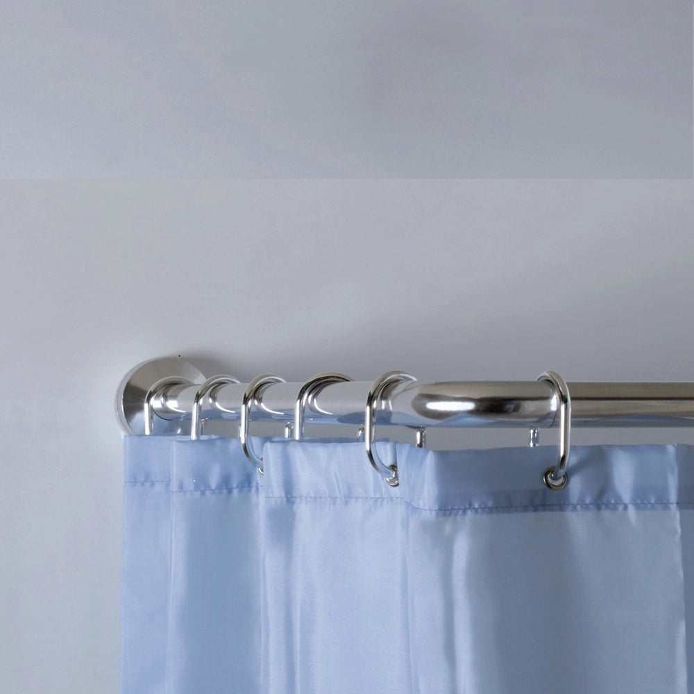 Tubo reggitenda universale in alluminio cromo