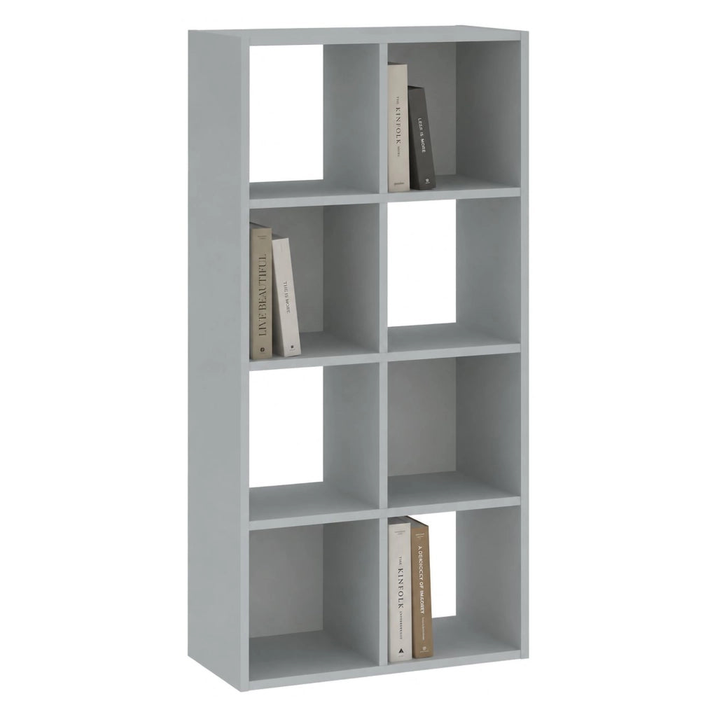 Biblioteca Lifatila, Libreria 6 Ripiani, 61x30x121h cm Grigio