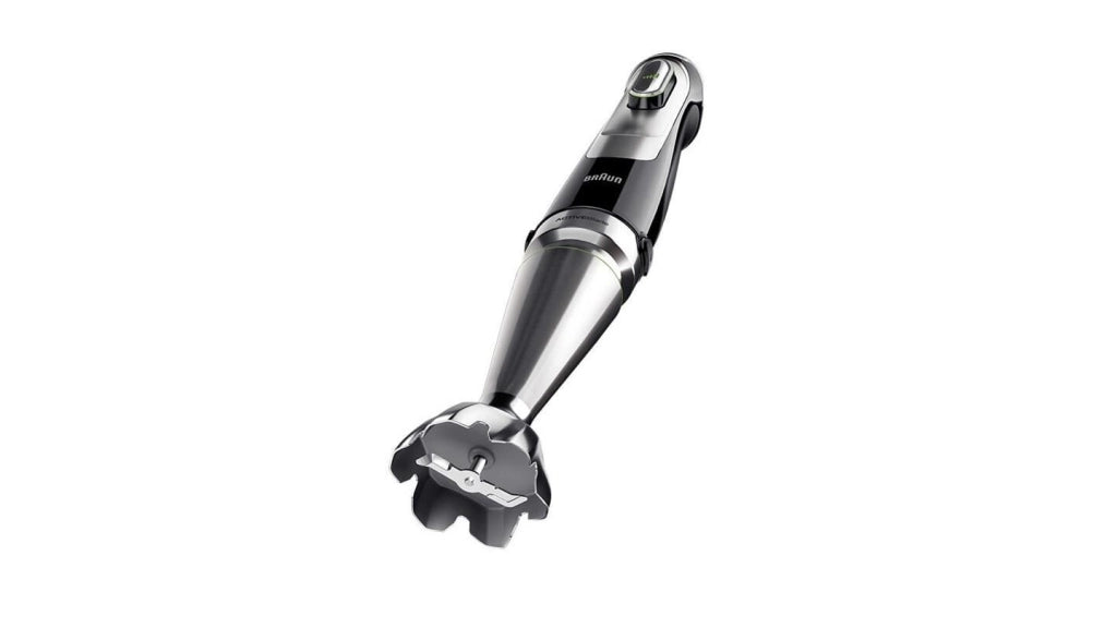 Braun MQ9187XLI MultiQuick 9 Frullatore ad Immersione 1200 W 0,6 L 3 velocita' ActiveBlade lavastoviglie colore Nero Acciaio Inox
