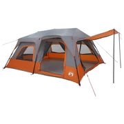 Tenda Istantanea Grigio e arancione 10 persone