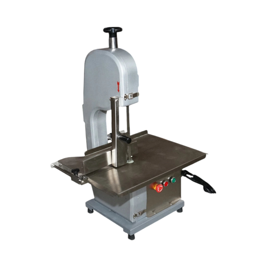 Tagliatrice elettrica per carne e ossa 1500W, 220V, velocità di taglio 15,4 m/s, lama sega 1650mm