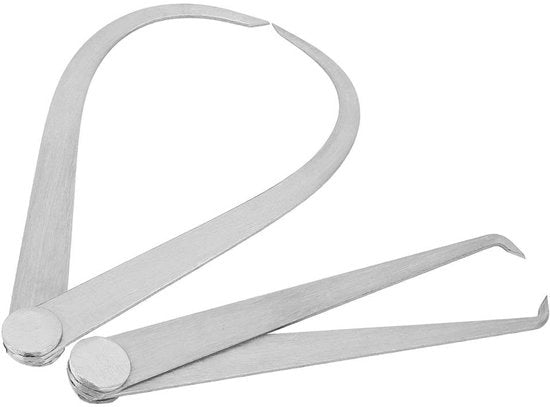Calibro Digitale/Analogico in Acciaio Inossidabile - Misuratore - Accessori di Misura - Diametro Esterno/Diametro Interno - Duraturo e di Alta Qualità - Calibro