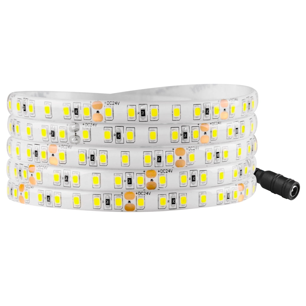 Kit striscia LED 24V 5m IP65 6500K con switch Polux