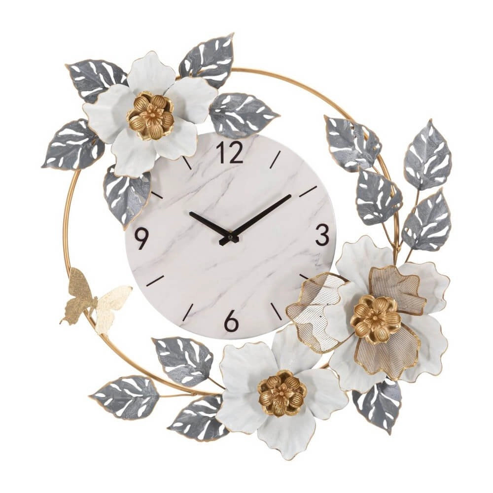 Orologio da Muro Fiori 64x64 cm - FLOWERS