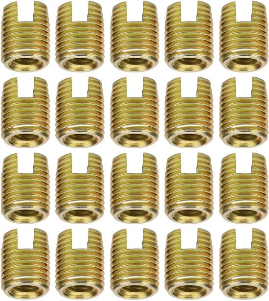 Insert tappabili a sezione - Strumento di riparazione a vite - Alta qualità acciaio al carbonio - M2 a M12 - Facile da installare - Adatto per diverse applicazioni