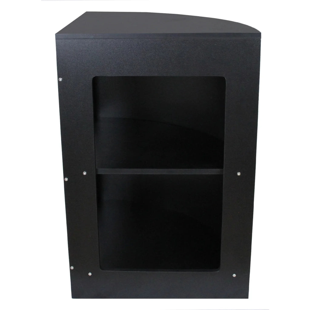 Set Gemini con 3 Banconi da Negozio e Reception Neri Eleganti Professionali