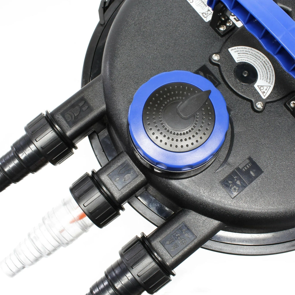 Kit per laghetto da 10000 litri luce UVC da 11 watt pompa da 6000 l/h tubo da 5 m kit di filtrazione 16_0001938