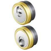 DEFENDER MAGNETICO 'MR503' DISEC mm 25h - Col. Ottone lucido - DISEC