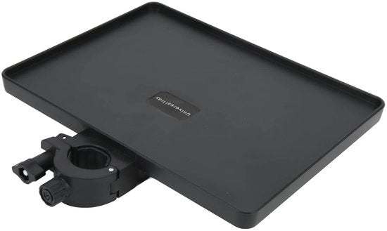 Carrello di trasmissione live Premium in ABS - Regolabile con chiusura a vite - Accessorio per microfono - Carrello di interfaccia audio - Portatile - Installazione semplice - Standard per microfono