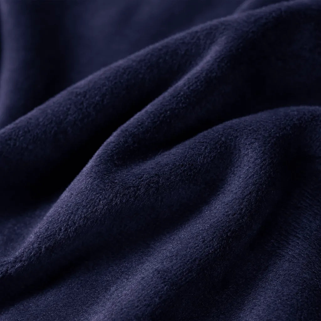 Giacca con Cappuccio da Bambina Blu Marino 104 14320