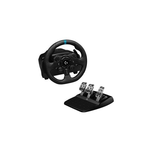 Logitech g g923 nero usb sterzo + pedali pc, playstation 4 - 941 000149
