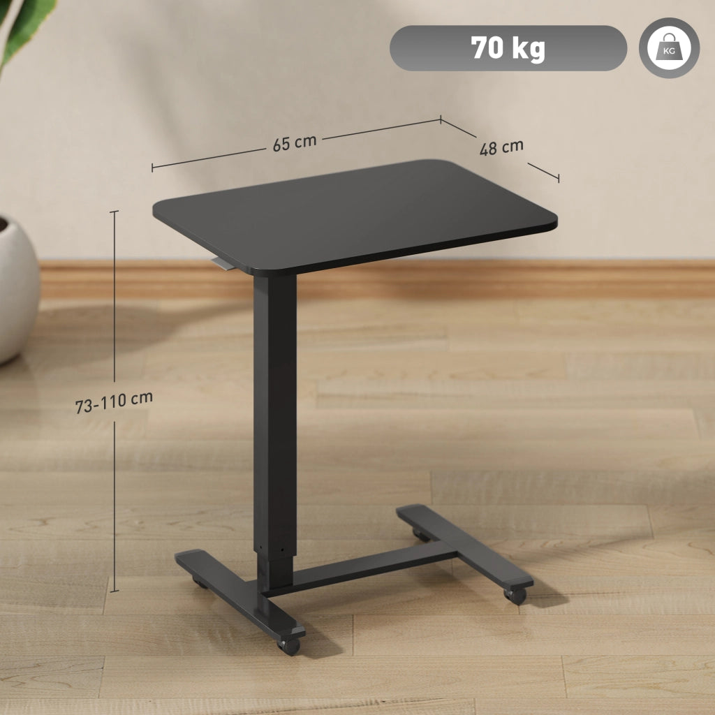 Banco Regolabile ¨C Minimal ¨C Nero 65x48x70-110 cm