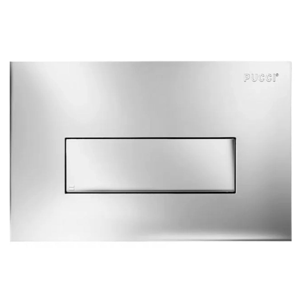 PLACCA 1 TASTO MODELLO SARA 33 CROMATA   PUCCIPLAST Srl