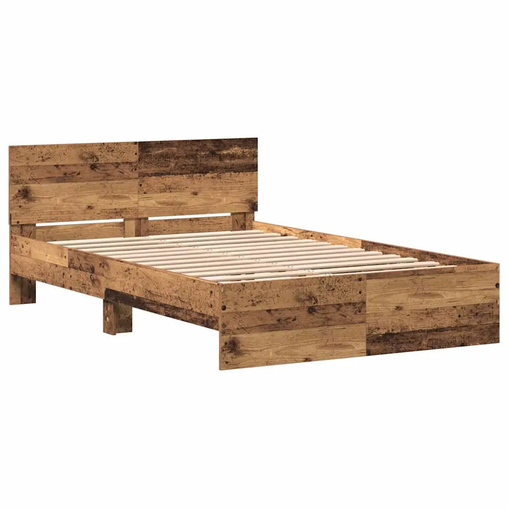 Struttura del letto Legno vecchio 193 x 125 x 70 cm