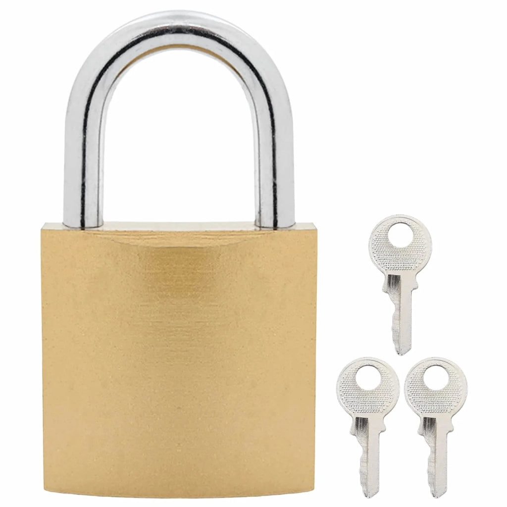 U Lock con Chiavi 100 pcs Ottone Ferro 42021897
