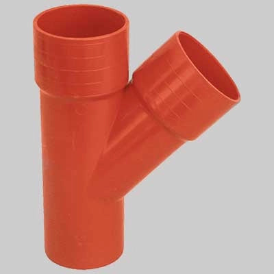DERIVAZIONE 45  ° PVC   EE ? 50     MADE IN ITALY