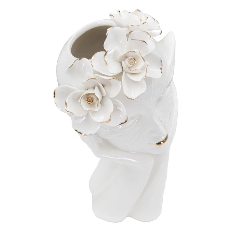 Vaso Woman Mask cm 16,5x14x27,3