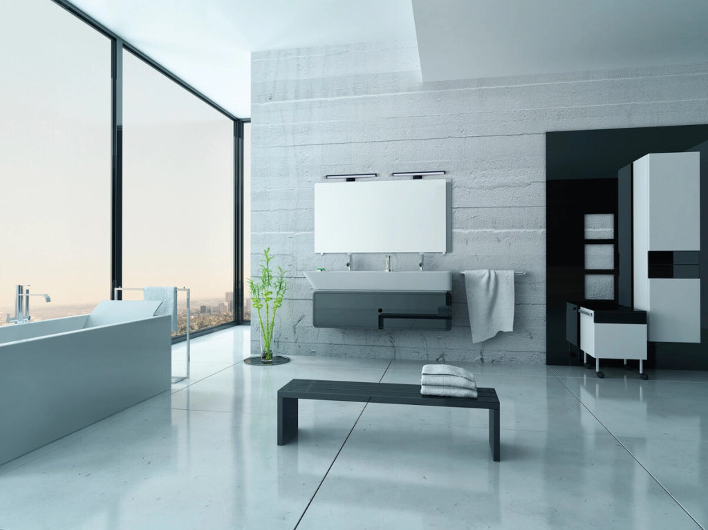 Lampada specchio Kanlux Asten LED 12W 4000K IP44 nera