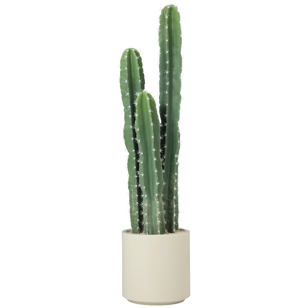 Pianta artificiale Cactus con vaso 95 cm ¨C Xylo ¨C Verde effetto realistico