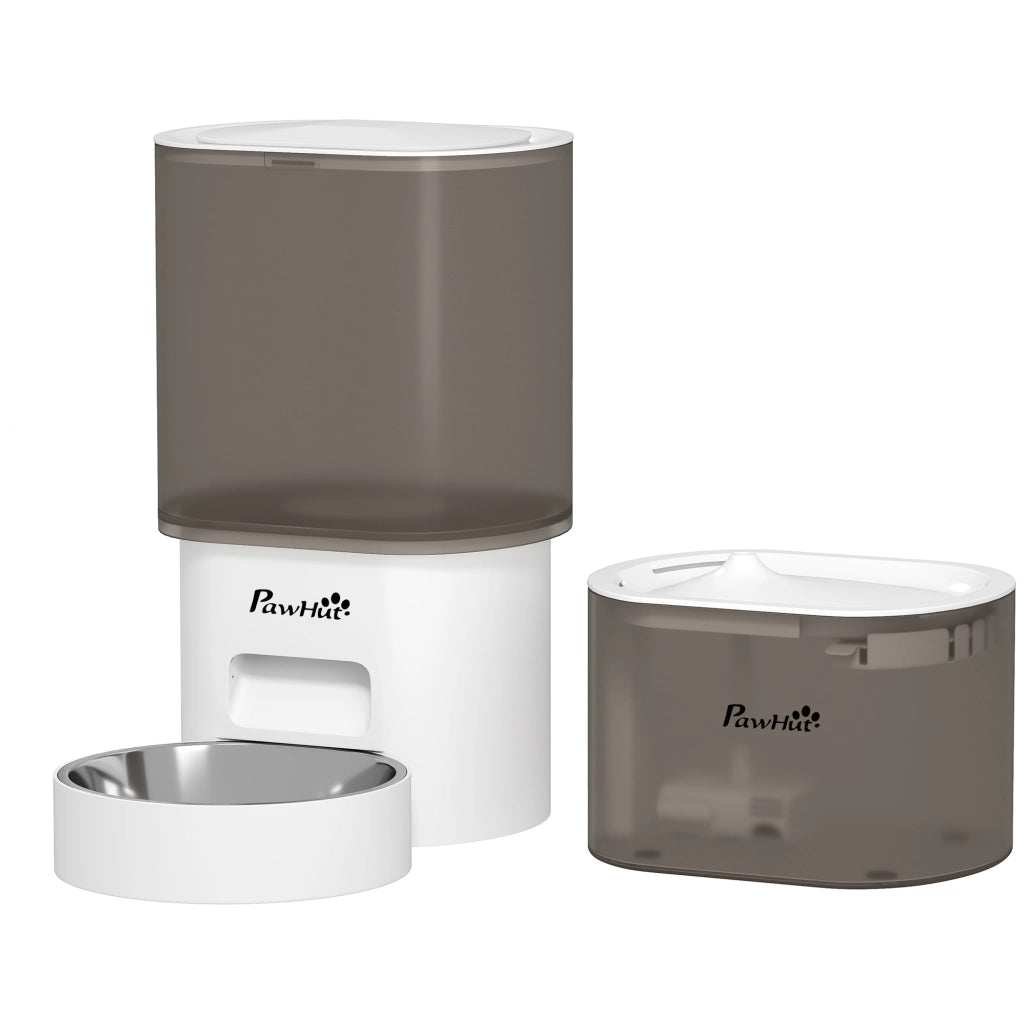 Distributore automatico cibo per cani e gatti 3L ¨C Xylo ¨C con app, 1-10 pasti/giorno, LED