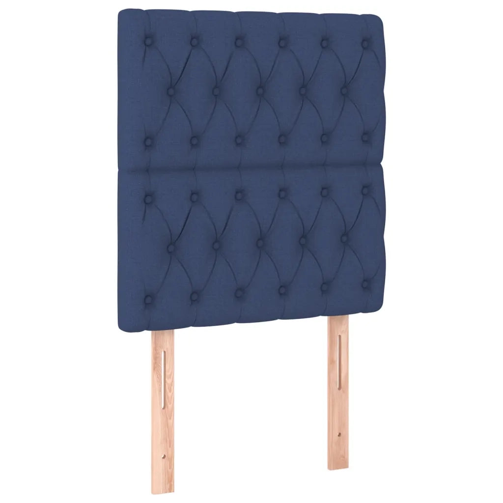 Giroletto senza Materasso Blu 80x200 cm in Tessuto 3125258