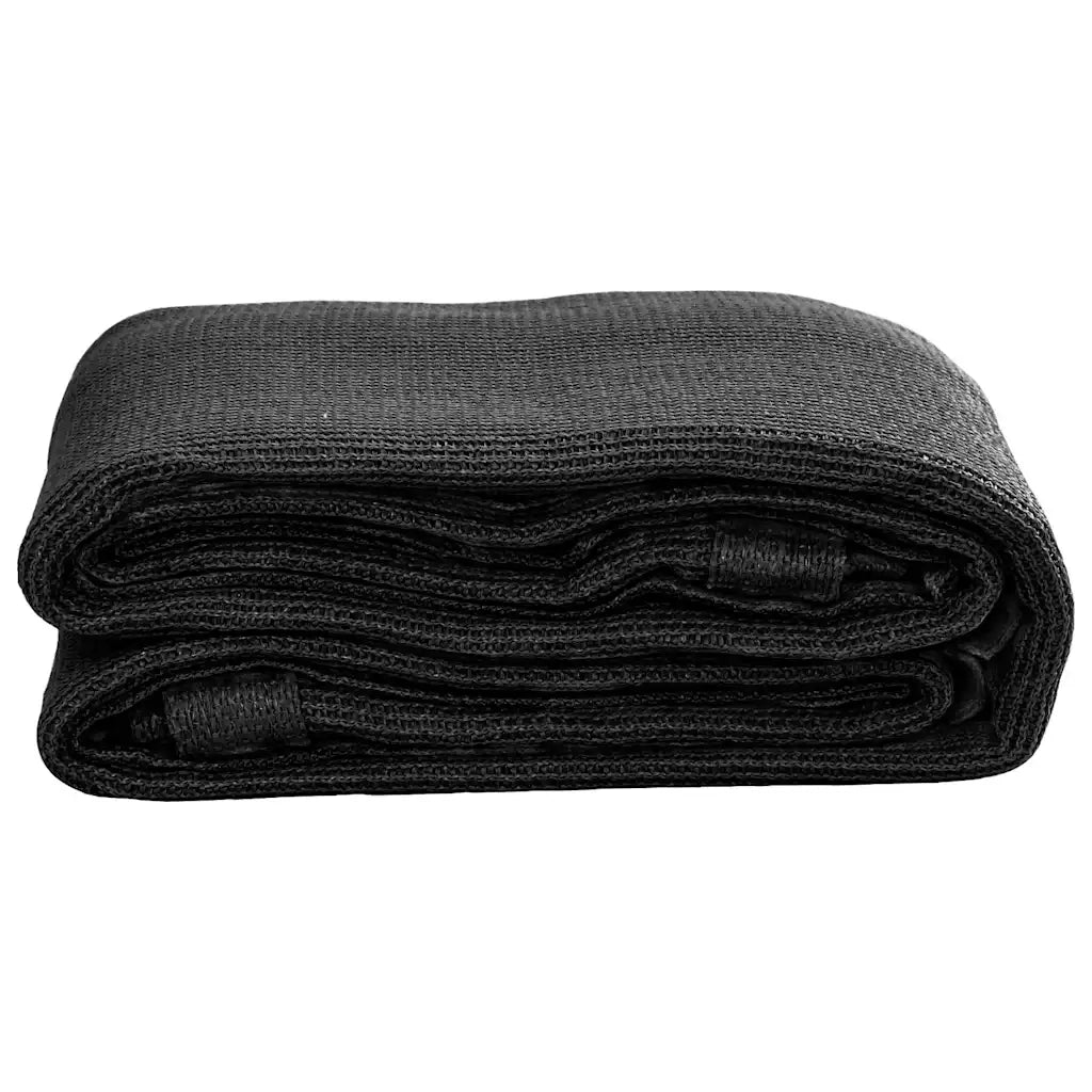 Tappeto da Tenda 300x500 cm Nero 310789