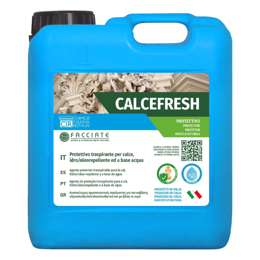 Protettivo traspirante finitura calce superfici artistiche calcefresh 5 litri