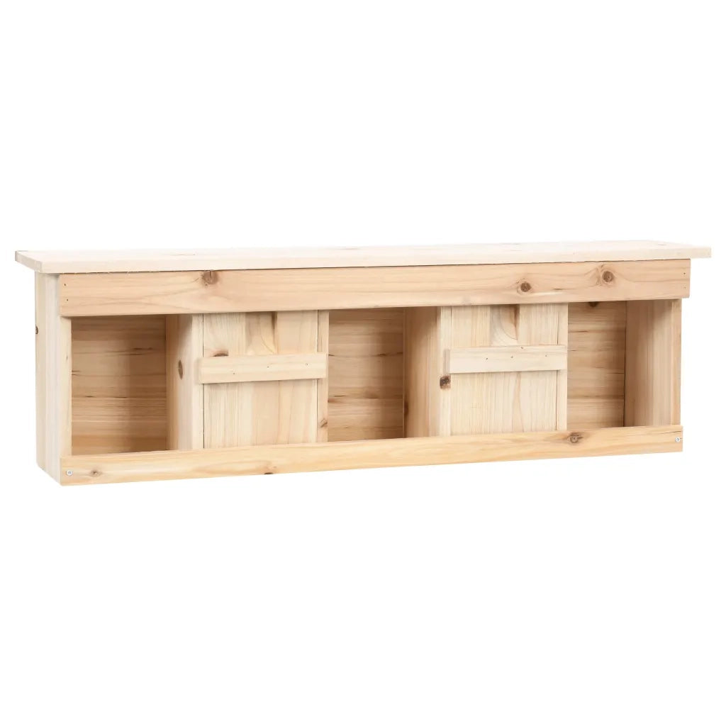 Casetta per Passeri con 5 Camere 68x15x21 cm Legno di Abete CFW4647467