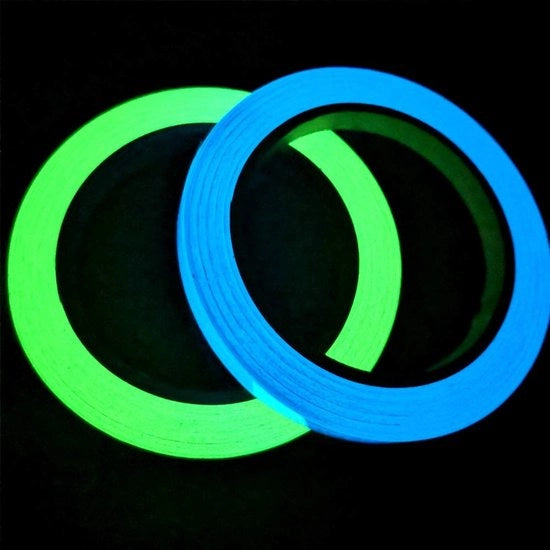 Tape luminoso 10m×1cm - Adesivo self-levigante - Impermeabile - Rimovibile - Duraturo - Sicuro - Tape a luce emettente