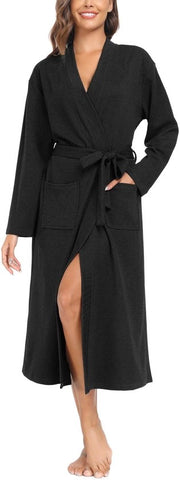 Kimono da bagno con V-collare per donna e uomo