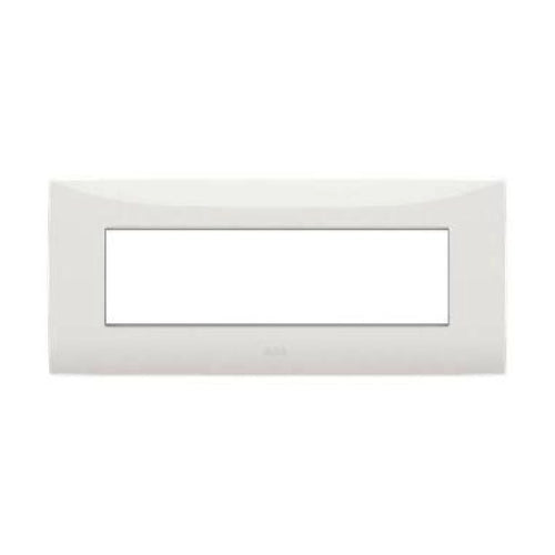 ABB ABB CHIARA - PLACCA 7 MODULI, COLORE BIANCO