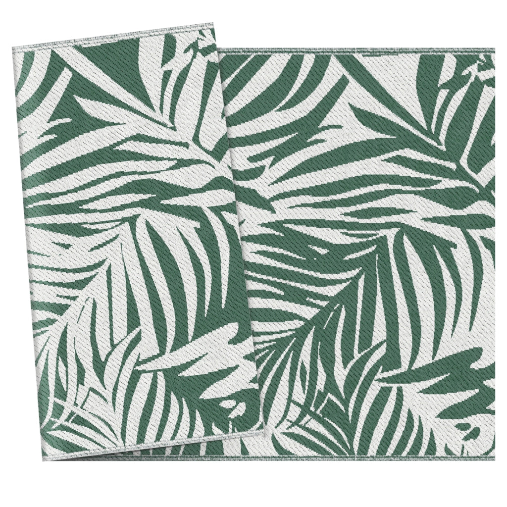 Tappeto 152x243 cm ¨C Minimal ¨C Verde scuro e bianco