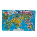 A di arte- Puzzle magnetico del mondo