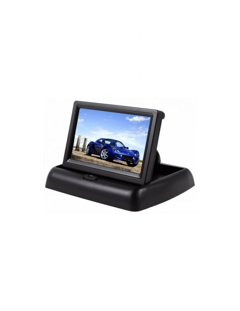 Monitor LCD TFT a Colori 4.3” Parcheggio a Scomparsa per Telecamera Retromarcia