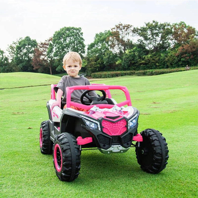 Auto Elettrica per Bambini 2 Posti ¨C Minimal ¨C Verde 12V Telecomando