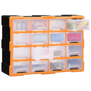 Mobile Contenitore con 16 Cassetti Medi 52x16x37 cm CFW1249931