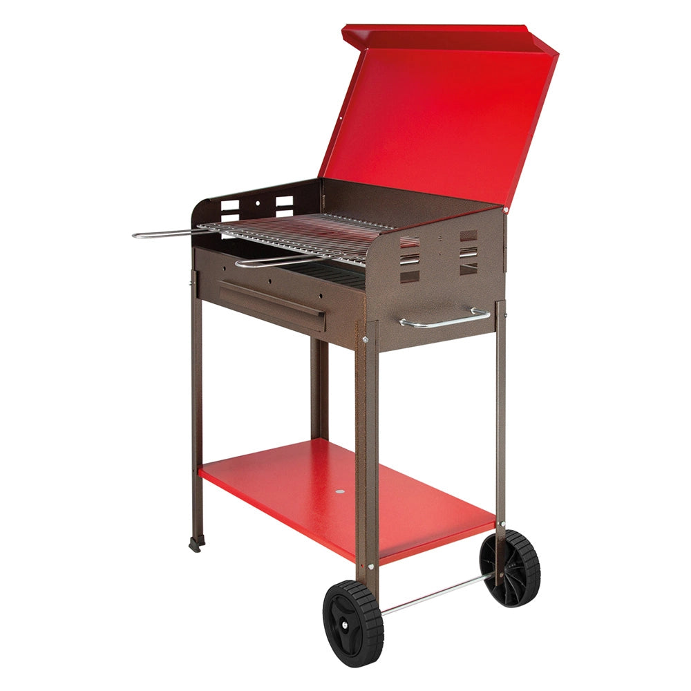 1pz barbecue a carbone 'vanessa' cm 40 x 70 x h 90 cod:ferx.8037104nlm