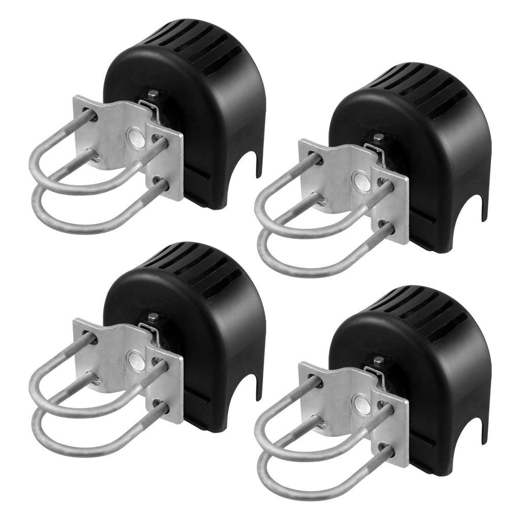 Kit ferramenta cancello scorrevole NGW4238, ruote a U diametro 180 mm in nylon e acciaio Q235B per cancelli a sbalzo, robusto e facile da montare