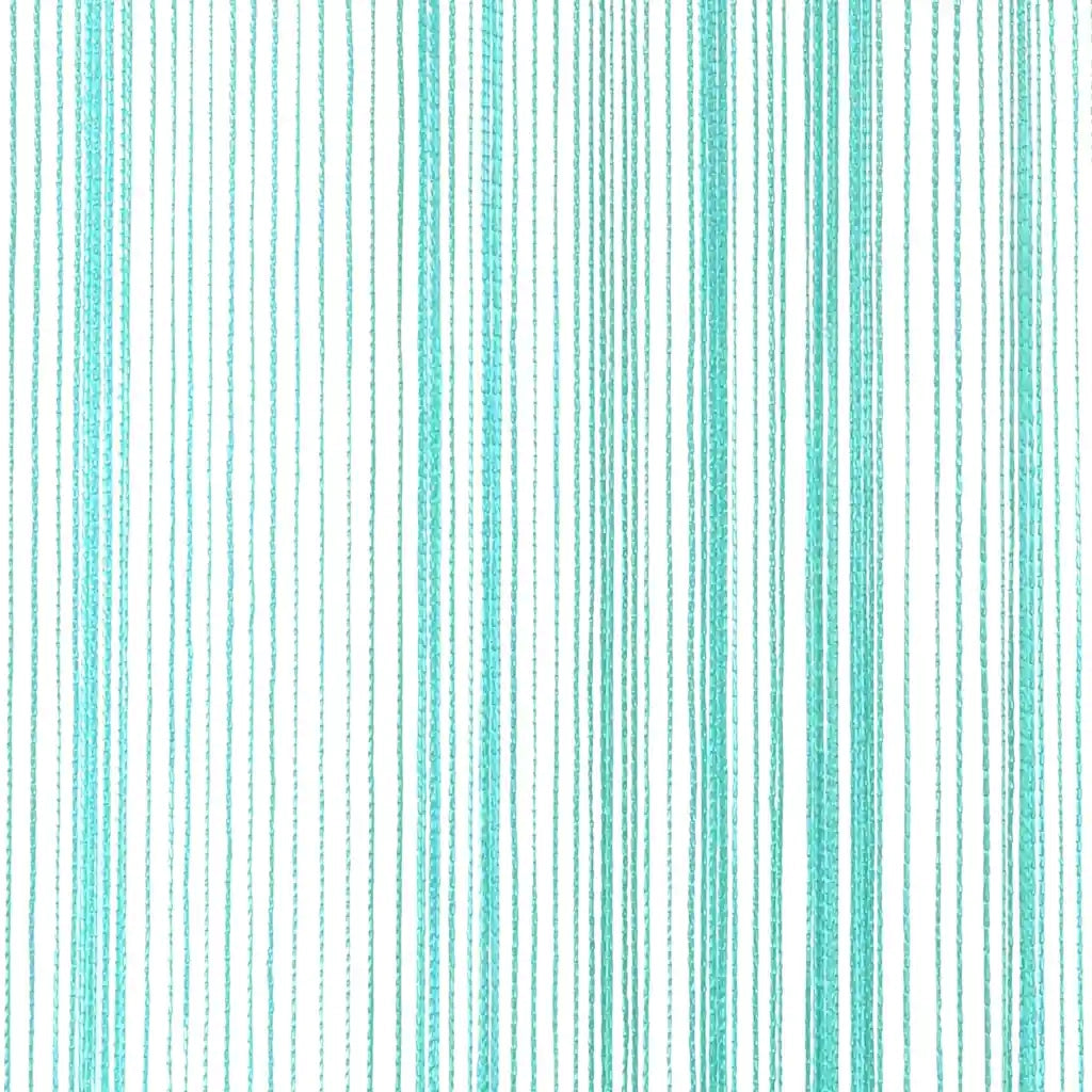 Tende a Filo 2 pz Turchese 100x250 cm