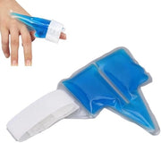 Pak Igiene Solido 6 cm - Igiene Gel Idratante Rinnovabile - Protezione per la Punta delle Dita - Terapia per Ferite - Riduce la Sofficità e il Dolore - Materiale PVC/SAP - Igiene Compressore di Ghiaccio