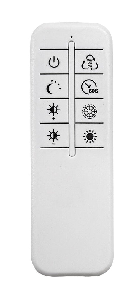 Plafoniera LED nera dimmerabile con telecomando Aranis Rabalux