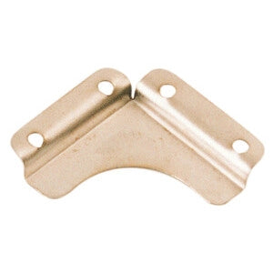 FERMASPECCHI LISCIO ACCIAIO OTTONATO 30X30 MM- 100,0 pz
