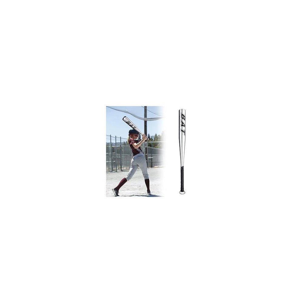 Trade Shop - Mazza Da Baseball In Alluminio 76 Cm Ultra Leggera Softball Sport E Autodifesa -
