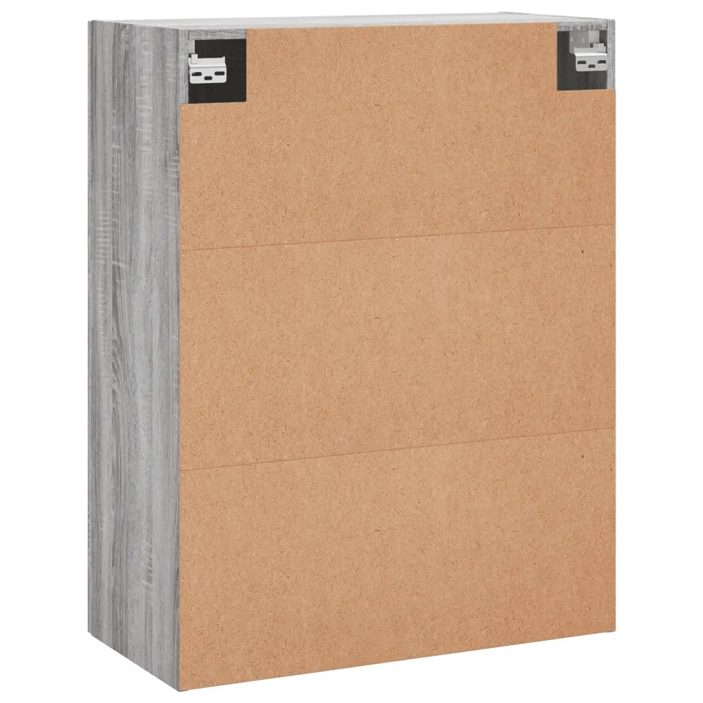 Mobile a Parete Grigio Sonoma 69,5x34x90 cm 828402