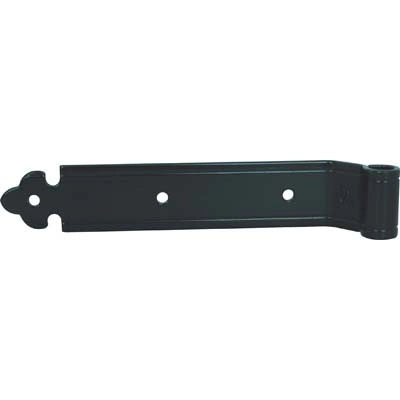 BANDELLA PERSIANA DRITTA ZANCA FILO VERNICIATA DDF - NERA MM 35 ZANCA MM 24X200 BRAIT PER PERNO MM 12- 4 pezzi