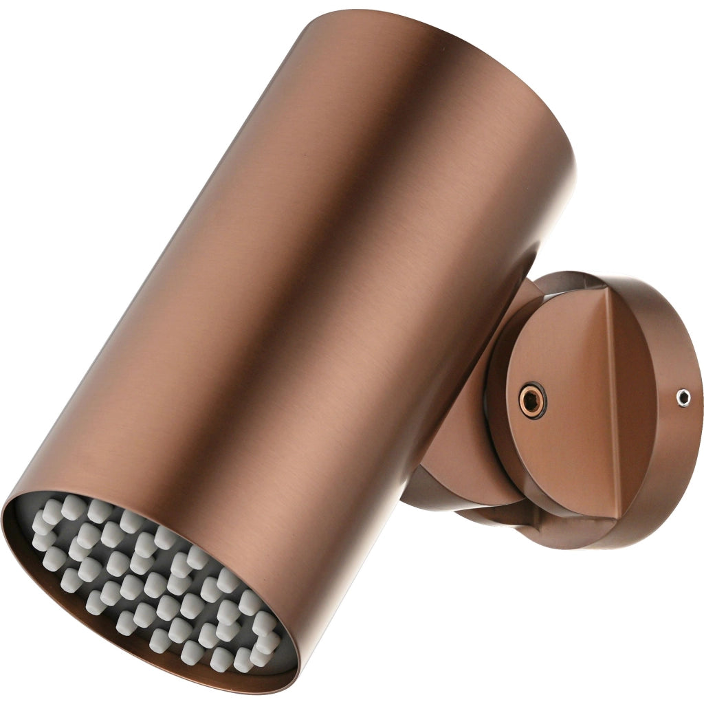 IMEX Spruzzatore tondo Ø8 cm per tubo doccia oro rosa brillante codice Imex-RDN007-ORC